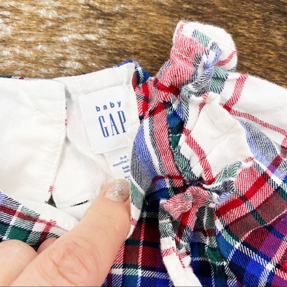 3-6 months GAP sweet plaid baby dress. - Picture 5 of 6